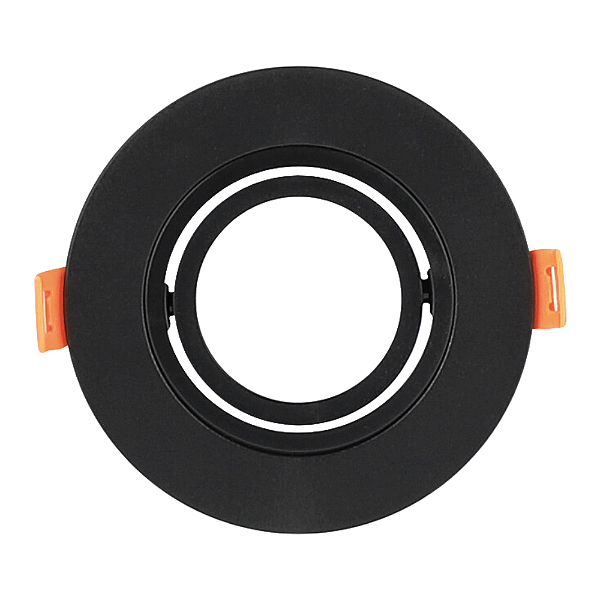 Spot Embutir Conecta ABS GU10 MR16 Max 50W 10,2cmX2,5cm Preto IP20 DL152DICB
