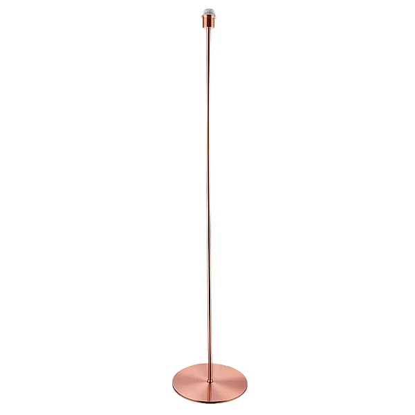 Luminaria Coluna Naif E27 Bulbo Max 40W 28cmX133cm COBRE IP20 GL006E