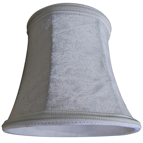 Cupula Para Abajur Mini 12,5cmX11cm Prata HU051S