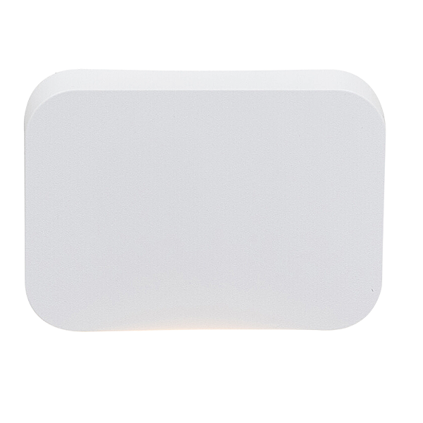 Balizador Led Acari 1W 3000K 47lm 7cmX5cmX1,2cm Branco IP65 ACA1BL01BR007