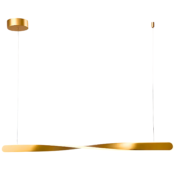Pendente Led Sonik 29W 3000K 1450lm 100cm Dourado PD1659DO