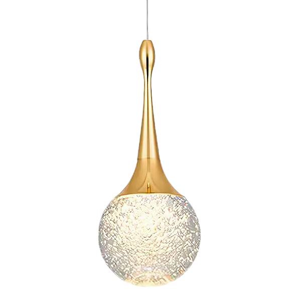 Pendente Led 5W 3000K 10cmX20cm Dourado DCD02127D
