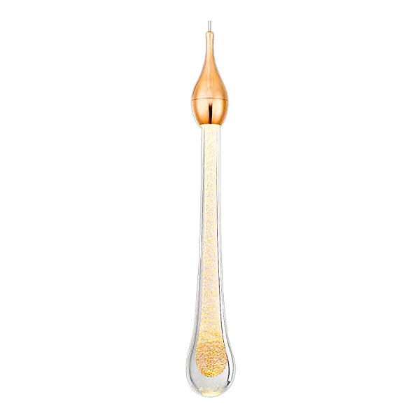 Pendente Led 5W 3000K Dourado 5cmX30cm (Dcd02105) QD05116D