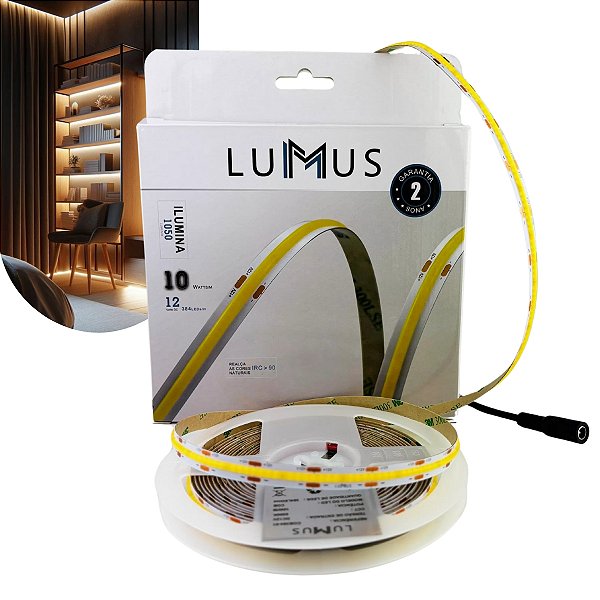 FITA LED COB 384L 10W/M 1050Lumens IRC90 12V 5M