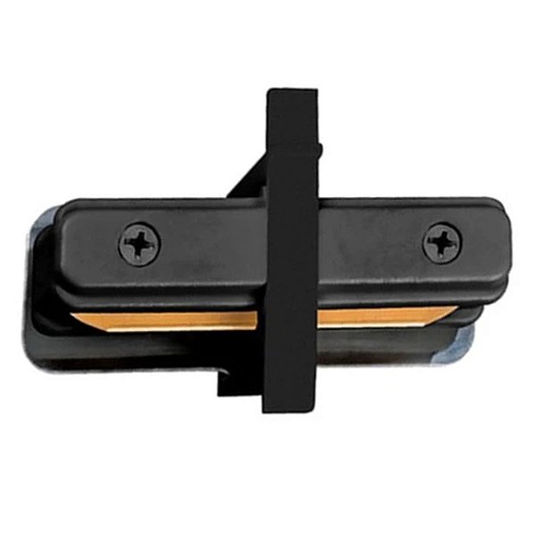 Conexao 'I' Para Trilho Embutir Preto ABS Sky-9001pt