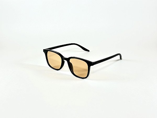 Óculos de sol PLUME Preto e Topázio