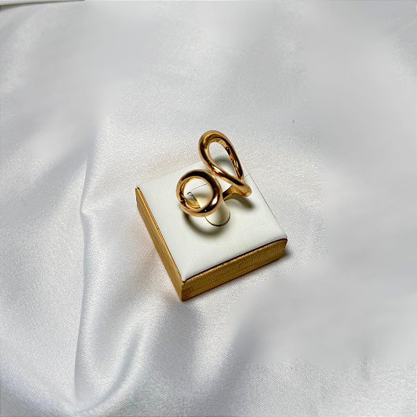 Anel regulável vazado