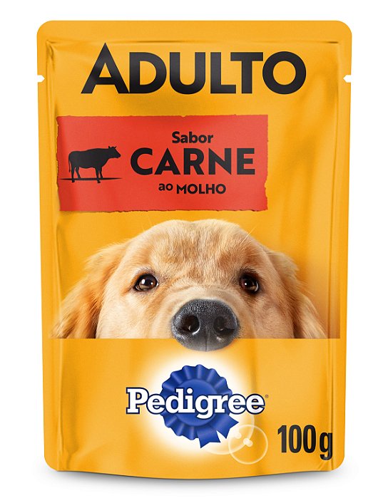 Ped Sachê Adulto M&G Carne 100gr