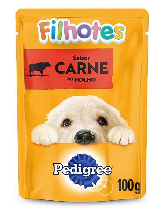 Ped Sachê Filhote Carne 100gr