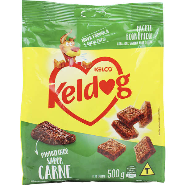KELDOG BIFINHO CRIAD. MINI BIFINHOS CARNE 500GR