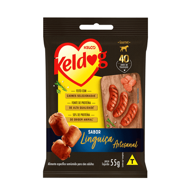 KELDOG MINI LINGUIÇA ARTESANAL 55G