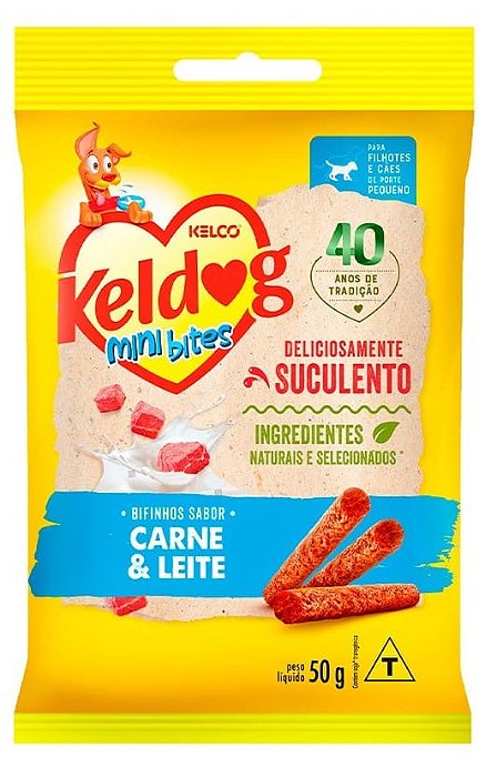 KELDOG BIFINHO EVOL MINI BITES CARNE 50G