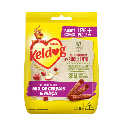 KELDOG BIFINHO CRIADORES MIX DE CEREAIS E MAÇÃ 500GR
