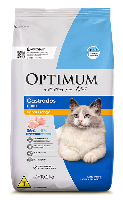 OPTIMUM CAT CASTRADO FRANGO 10KG
