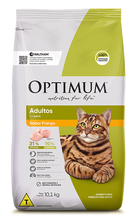 OPTIMUM CAT ADULTO FRANGO 10KG