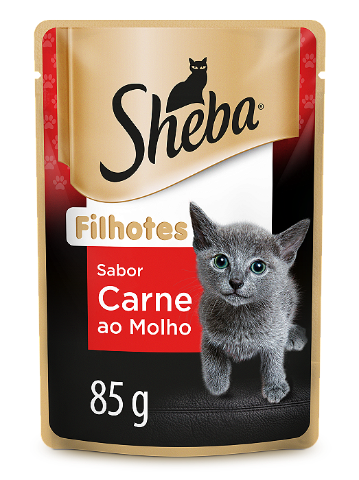 SHEBA SACHE FIL CARNE MOLHO