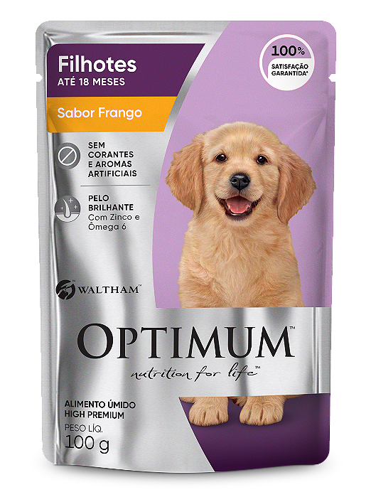 OPTIMUM DOG SACHE FILHOTE FRANGO