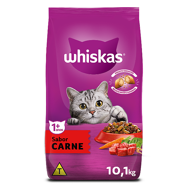 WHISKAS CARNE 10,1KG