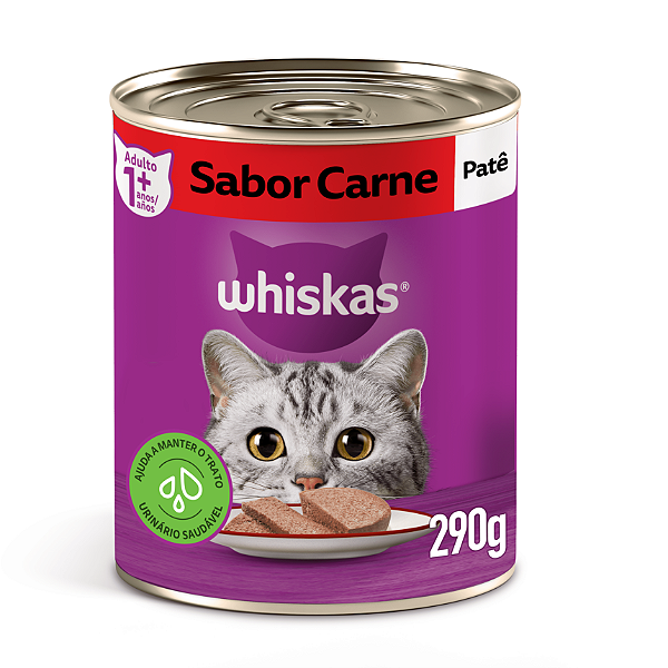 WHISKAS LATA CARNE PATE