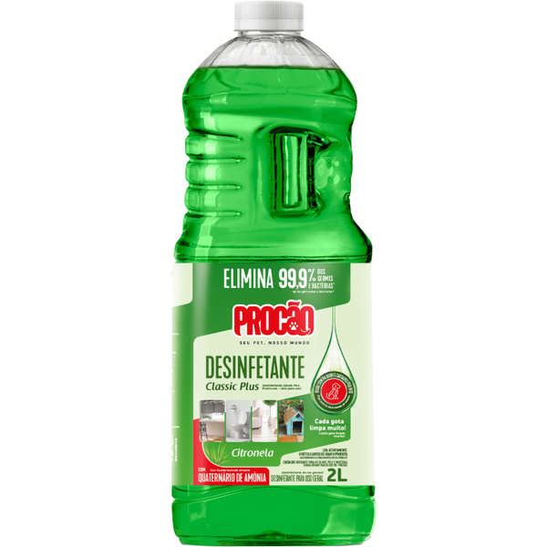 DESINFETANTE CLASSIC PLUS CITRONELA 2L