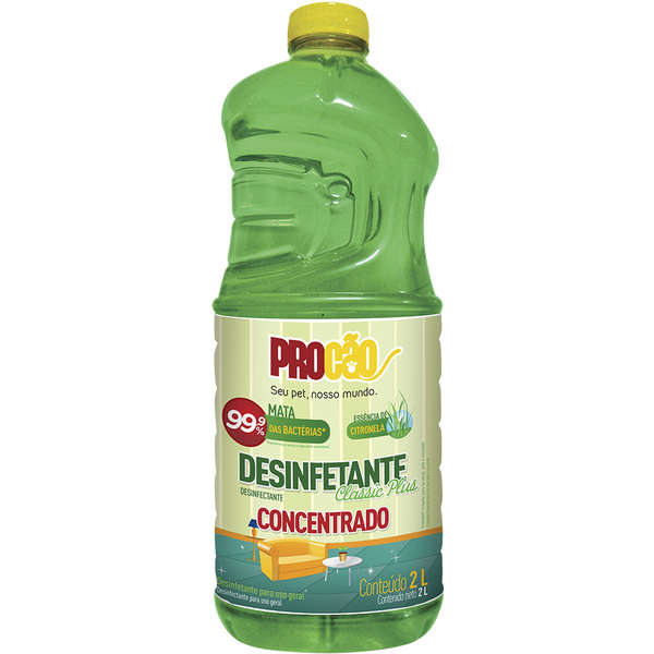 DESINFETANTE CLASSIC PLUS CONC. CITRONELA 2L