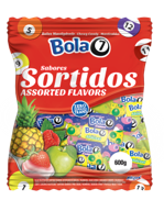 BALA MASTIGAVEL BOLA7 SORTIDA 20X600G
