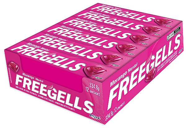 DROPS FREEGELLS PLAY MORANGO 36X12UN