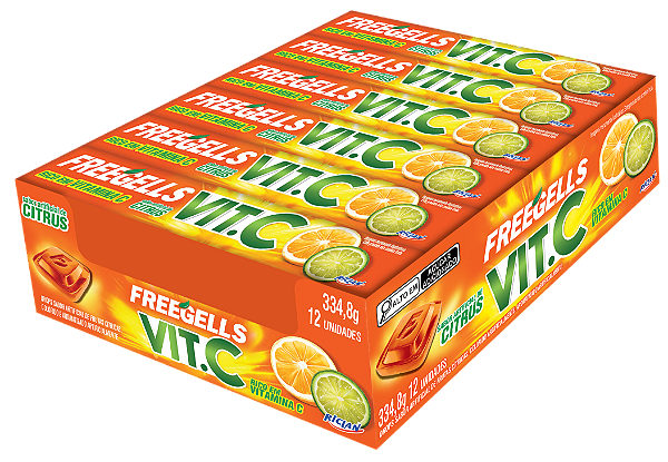 DROPS FREEGELLS PLAY VIT C 36X12UN