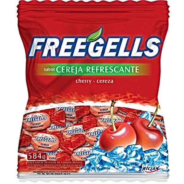 BALA FREEGELLS CEREJA 30X584G