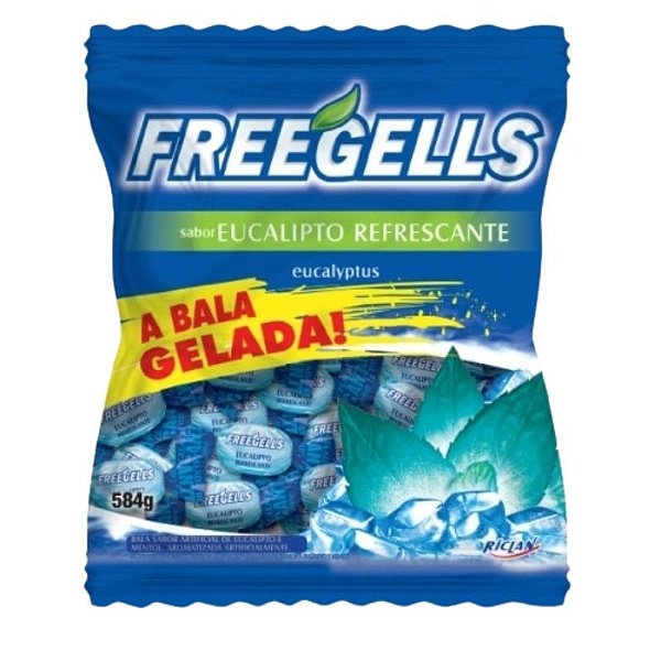 BALA FREEGELLS EUCALIPTO 30X584G