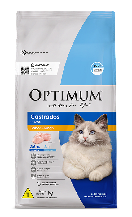 OPTIMUM CAT CASTRADO FRANGO 1KG