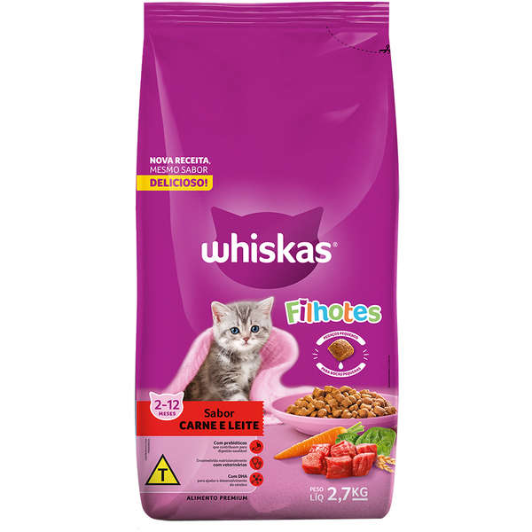 WHISKAS FILHOTE 2,7KG