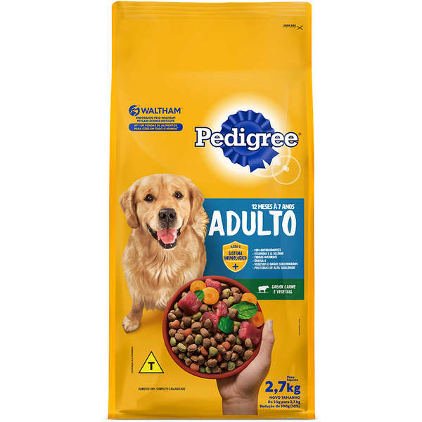 PED. CARNE E VEGETAIS 2,7KG