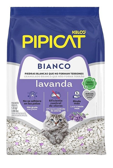 PIPICAT BIANCO LAVANDA 1,8KG
