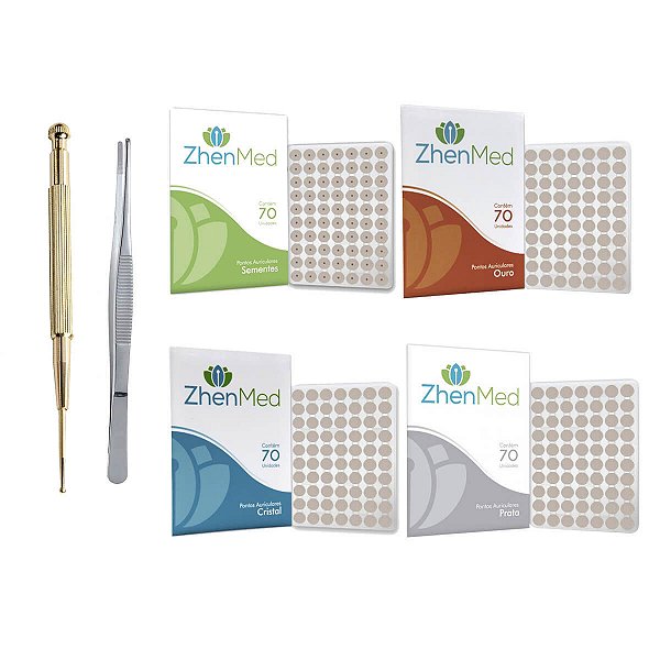 Kit Auriculoterapia Essencial 6 Peças