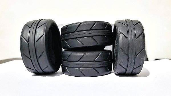 Pneus 6087 de alta Performance para Automodelo 1/10