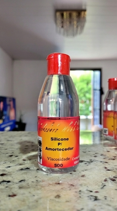Óleo de Silicone para Amortecedor de Automodelo 500cst Frasco 100ml