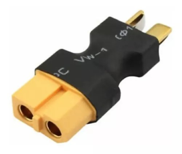 Adaptador XT60 Fêmea para plug T Deans Macho