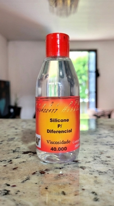 Óleo de Silicone para Diferencial de Automodelo 40.000 cst Frasco 100ml