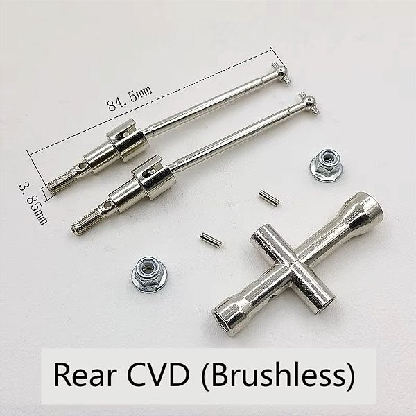 Semi-eixos Traseiros em Metal para SCY Conquer PRO