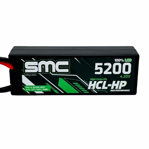Bateria Lipo SMC 3S HCL-HP 11.1V 5200mAh 150C XT60