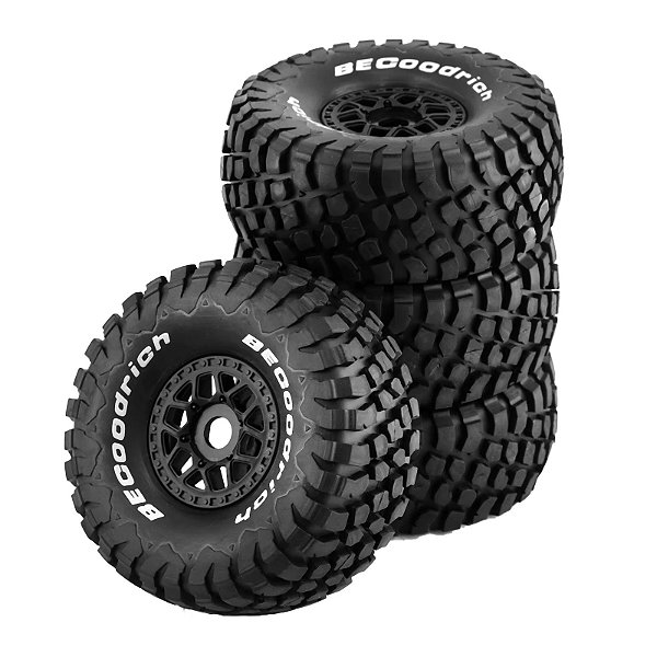 Pneu Offroad Becoodrich para Automodelo HEX 17mm 138x55mm