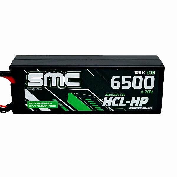 Bateria Lipo SMC 3S 11.1V 6500mAh 150C EC5