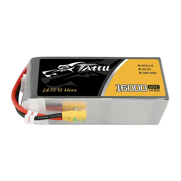Bateria LiPo Tattu 6S 22.2V 16000mAh 30C