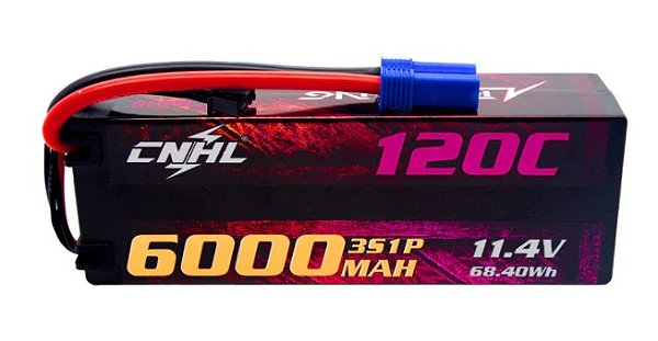 Bateria Lipo CNHL 3S HV 11.4V 6000 mAh 120C EC5
