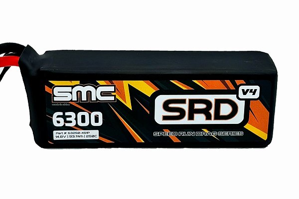 Bateria Lipo SMC 4S SRD-V4 14.8V 6300 mAh 250C plug EC5