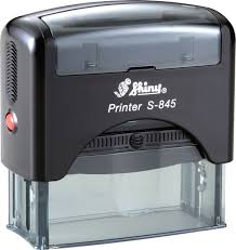 CARIMBO AUTOMÁTICO PRINTER S845 tam 7,0 x 2,5 cm