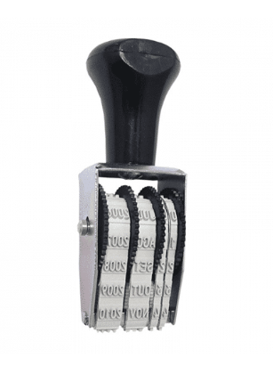 CARIMBO DATADOR MANUAL 3MM