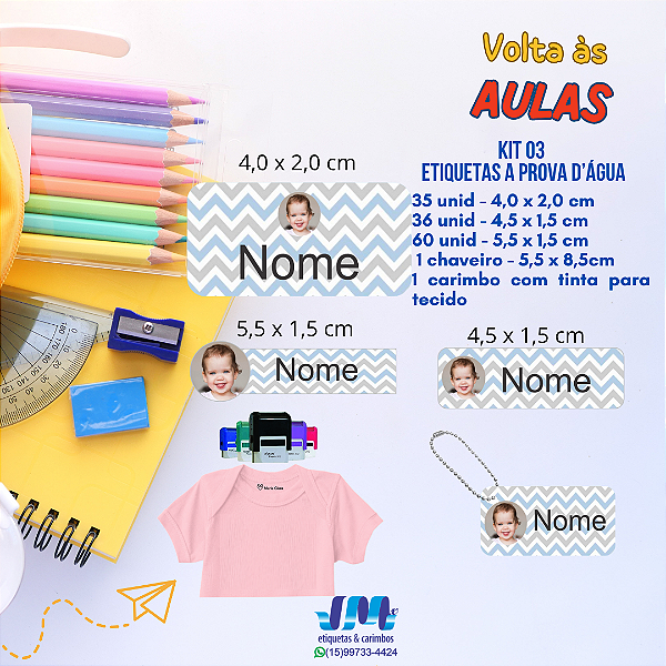 Volta as Aulas kit 3