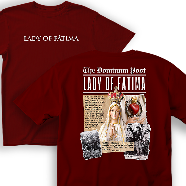 Camiseta Lady of Fátima